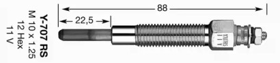 Свеча накаливания NGK 4937